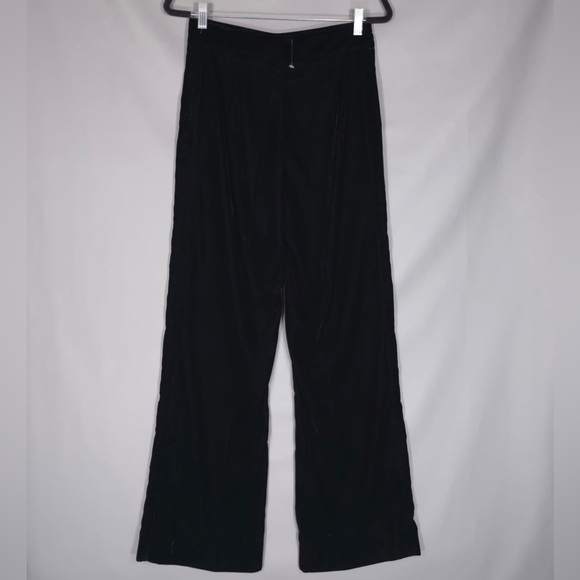 NWOT ZARA Women’s Velvet Wide Leg Flare Straight Trousers Pants 7990/947/800 XS - Picture 10 of 15